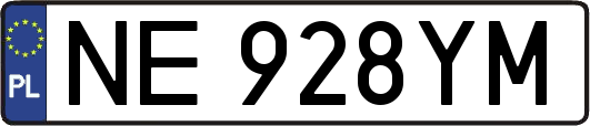 NE928YM