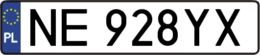 NE928YX