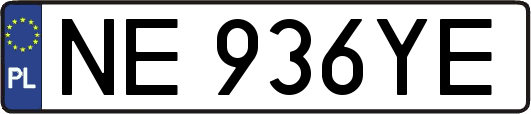 NE936YE