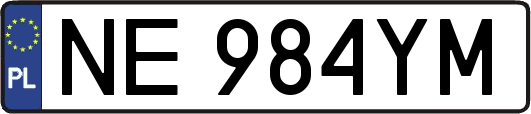 NE984YM