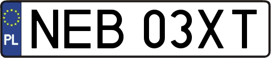 NEB03XT
