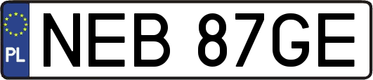 NEB87GE