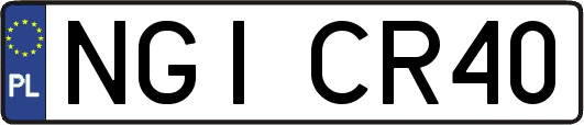 NGICR40