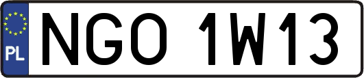 NGO1W13