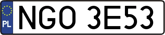 NGO3E53