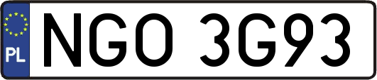 NGO3G93