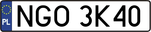 NGO3K40