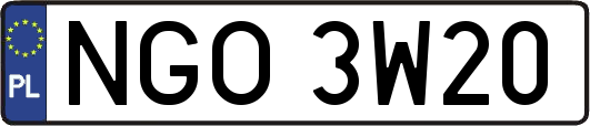 NGO3W20