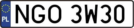 NGO3W30