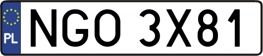 NGO3X81