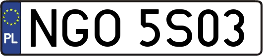 NGO5S03