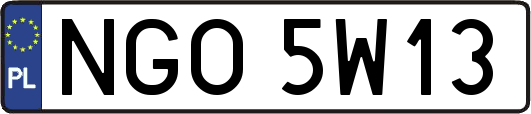 NGO5W13