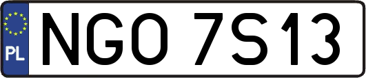 NGO7S13