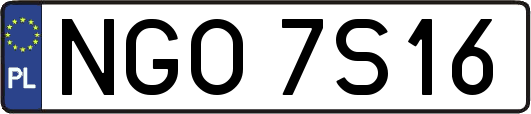 NGO7S16