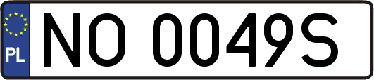 NO0049S