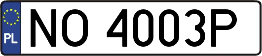 NO4003P