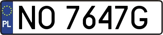 NO7647G
