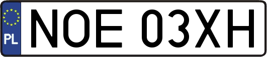 NOE03XH