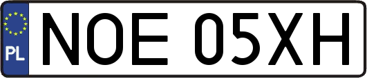 NOE05XH