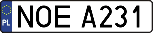NOEA231