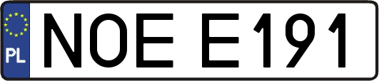 NOEE191