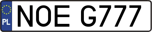 NOEG777