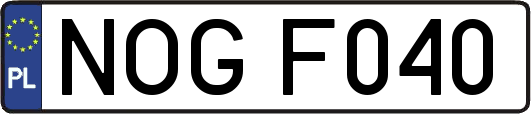 NOGF040