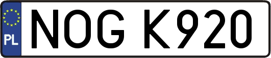 NOGK920