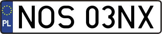 NOS03NX