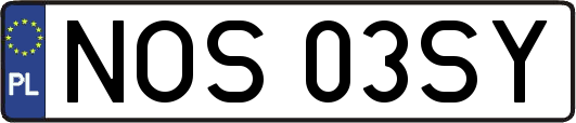 NOS03SY