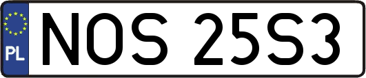 NOS25S3