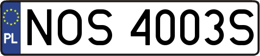 NOS4003S
