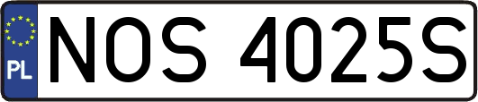 NOS4025S