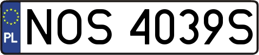 NOS4039S