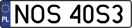 NOS40S3
