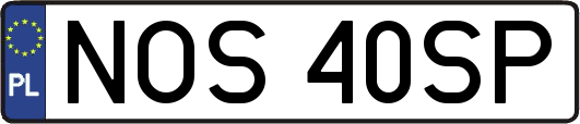 NOS40SP