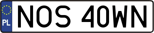 NOS40WN