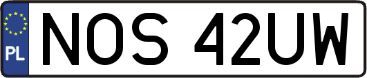 NOS42UW