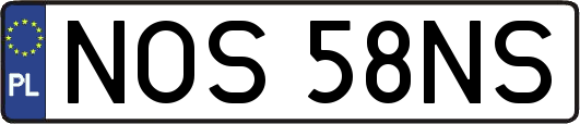 NOS58NS
