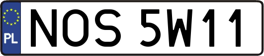 NOS5W11
