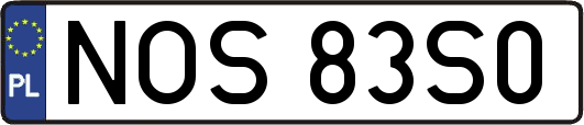 NOS83S0