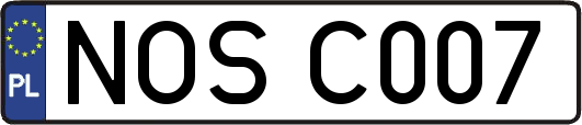 NOSC007