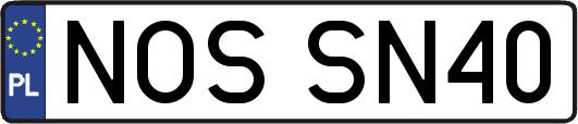 NOSSN40