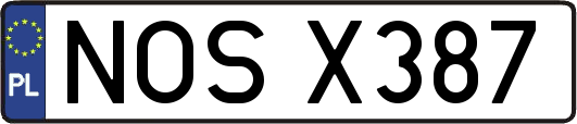 NOSX387