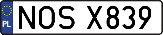 NOSX839