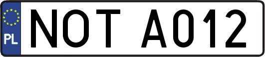 NOTA012