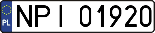 NPI01920