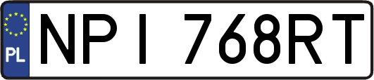 NPI768RT