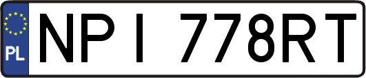 NPI778RT