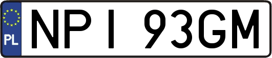 NPI93GM